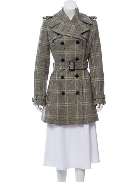 burberry plaid coat|burberry wool coat outlet.